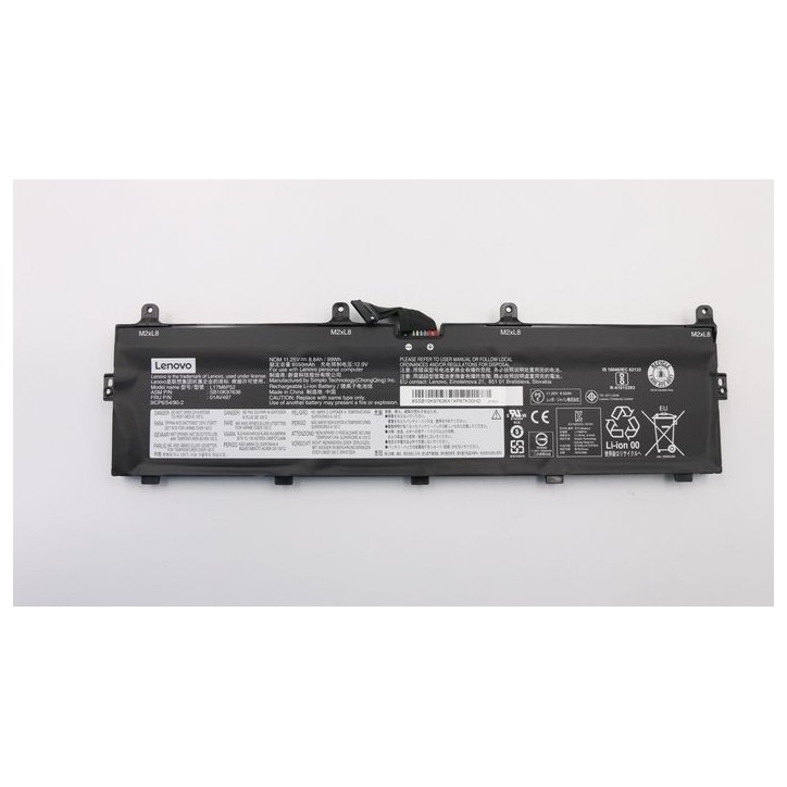 FRU01AV497 Lenovo Internal lithium-ion Batteria 6-cell design 99Wh capacity suitable for Lenovo systems reliable power source.