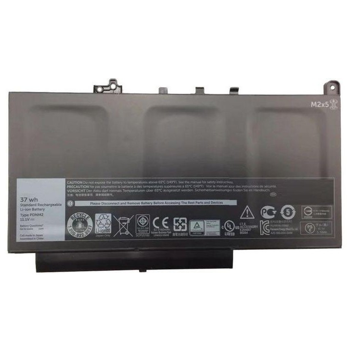 MBXDE-BA0077 CoreParts Laptop Batteria for Dell 37Wh Li-Pol 11.1V 3300mAh Black Latitude E7270 Latitude E7470 0579TY 0F1KTM 0PDN