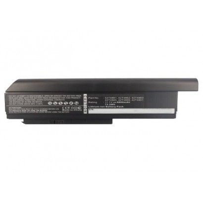 MBXLE-BA0051 MBXLE-BA0051 CoreParts Laptop Batteria for Lenovo 73Wh Li-ion 11.1V 6600mAh Black ThinkPad X220 ThinkPad X220i T...