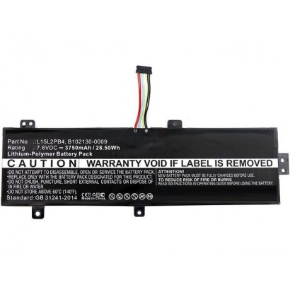 MBXLE-BA0158 CoreParts Laptop Batteria for Lenovo 27,36Wh Li-Pol 7,6V 3600mAh Black for ideapad 310 15" 310 15" Touch 310-15ISK 