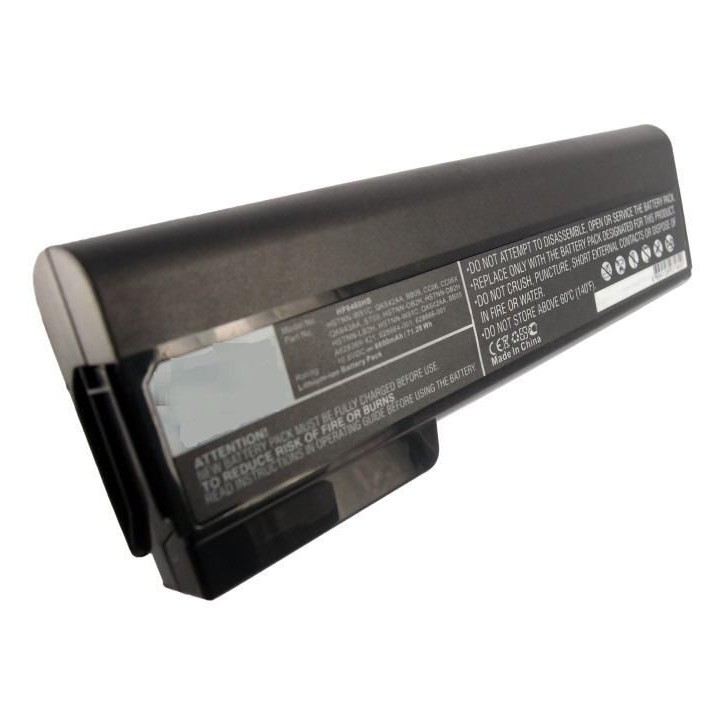 MBXHP-BA0068 CoreParts Laptop Batteria for HP 71Wh Li-ion 10.8V 6600mAh Black 6360t Mobile Thin Client EliteBook 8460p EliteBook