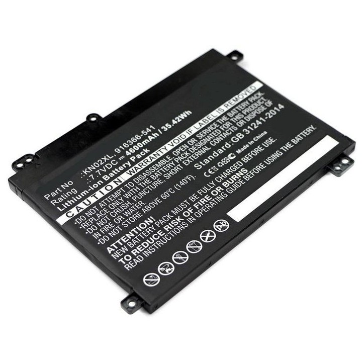 MBXHP-BA0142 CoreParts Laptop Batteria for HP 35Wh Li-ion 7.7V 4600mAh Black Pavilion 11M Pavilion 11M-AD000 Pavilion 11M-AD013D