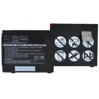 MBXHP-BA0132 MBXHP-BA0132 CoreParts Laptop Batteria for HP 46Wh Li-Pol 11.1V 4140mAh Black Elitebook 820 G1 G2 Elitebook 840 ...