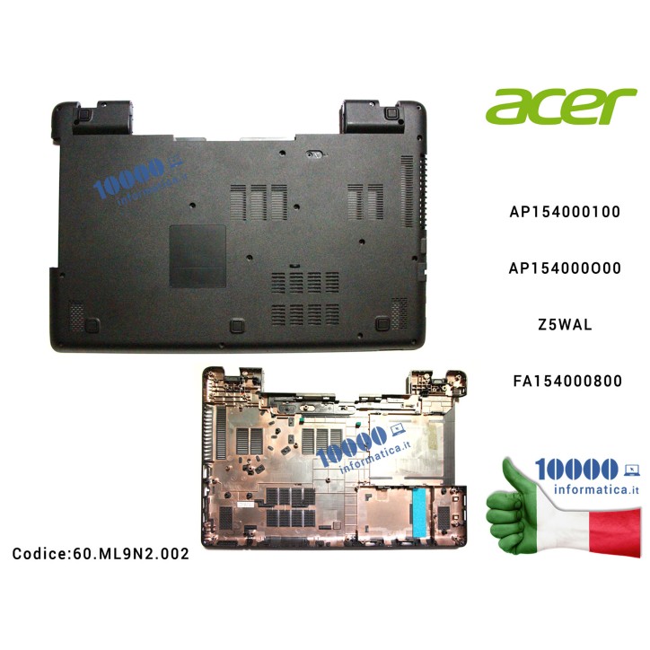 Bottom Case Scocca Inferiore ACER Aspire E5-511 E5-511G E5-511P E5-521 E5-521G E5-531 E5-531G E5-551 E5-551G E5-571 E5-571G V3-5 Bottom Case Scocca Inferiore ACER Aspire E5-511 E5-511G E5-511P E5-521 E5-521G E5-531 E5-531G E5-551 E5-551G E5-571 E5-571G V3-5