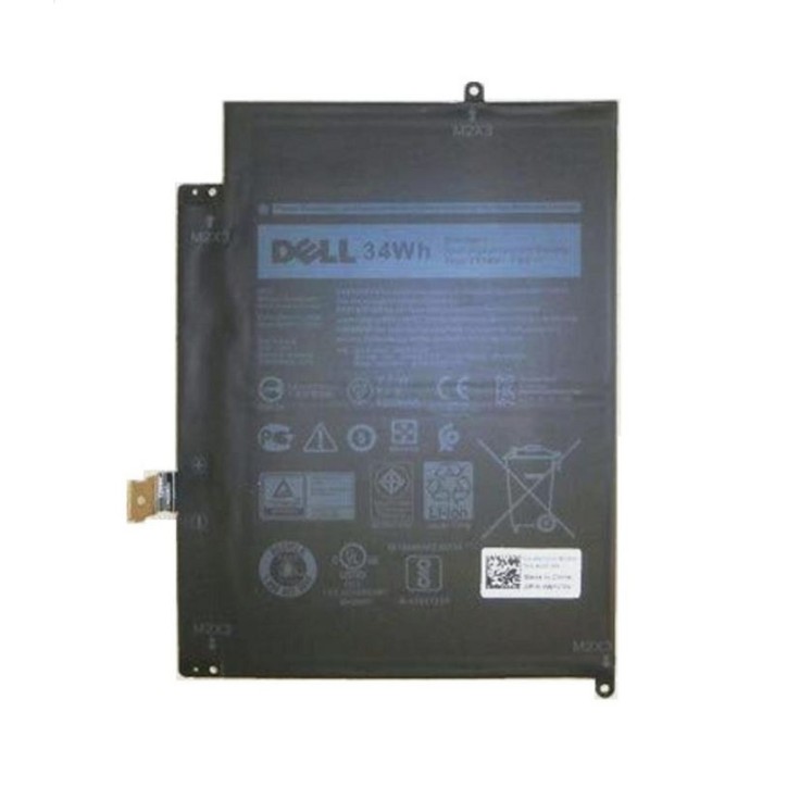 C668F Dell 2-cell Lithium-Ion Batteria 34Wh capacity 7.6V voltage designed for Dell Latitude 7285 2-in-1 laptops. 0C668F