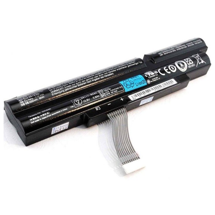 MBXAC-BA0002 CoreParts Laptop Batteria for Acer 48,84Wh 6 Cell Li-ion 11,1V 4400mAh Black AS11A5E BT.00603.126