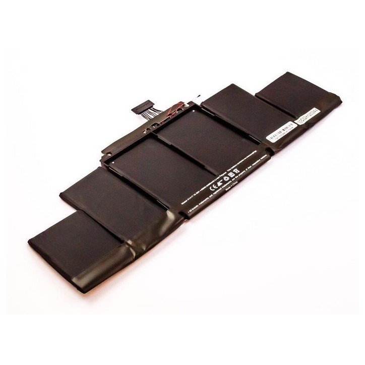 MBXAP-BA0009 CoreParts Laptop Batteria for Apple 95Wh 6 Cell Li-Pol 10.95V 8.7Ah MacBook Pro 15" Early 2013 A1417 661-6532 020-7