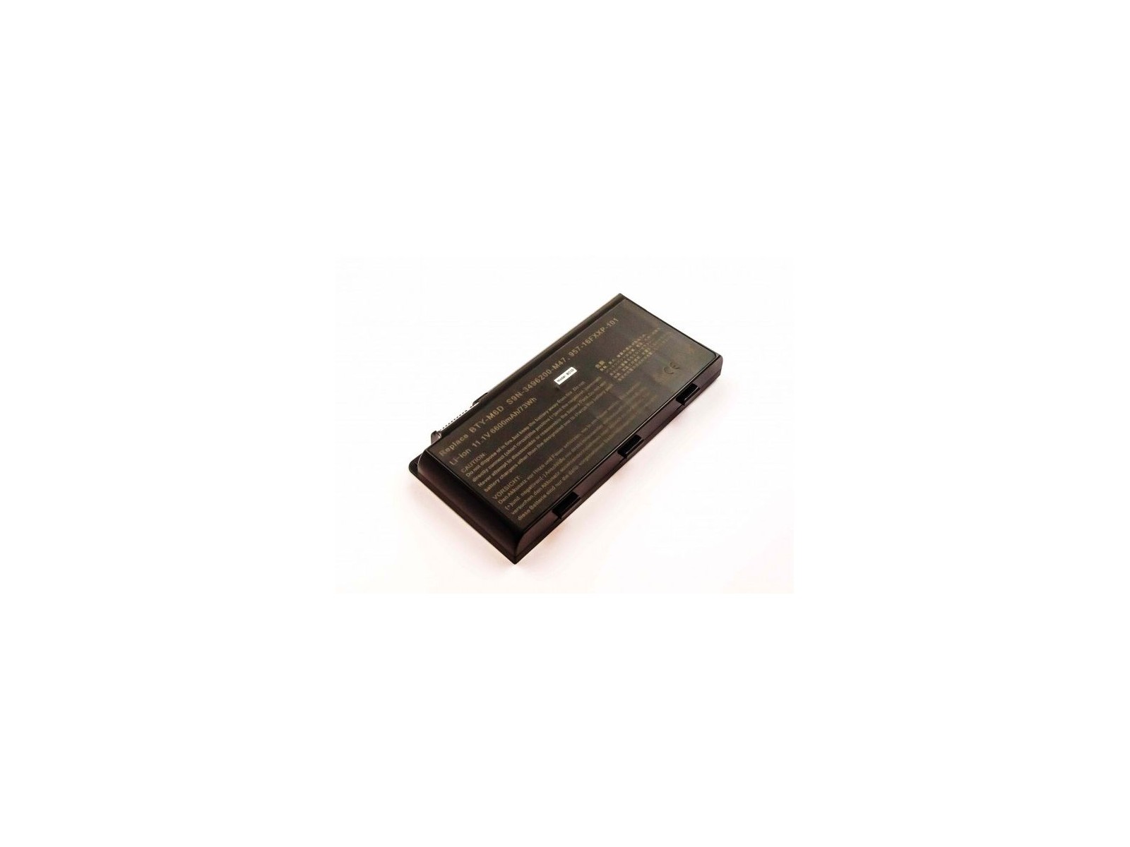 MBXMSI-BA0001 MBXMSI-BA0001 CoreParts Laptop Batteria for MSI 73Wh 9 Cell Li-ion 11.1V 6.6Ah BTY-M6D GT60 GX60 GT70 GT660 GX6... MBXMSI-BA0001 MBXMSI-BA0001 CoreParts Laptop Batteria for MSI 73Wh 9 Cell Li-ion 11.1V 6.6Ah BTY-M6D GT60 GX60 GT70 GT660 GX6...