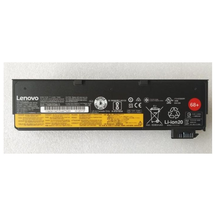 FRU45N1737 Lenovo ThinkPad Batteria 68+ (6 cell) 45N1737