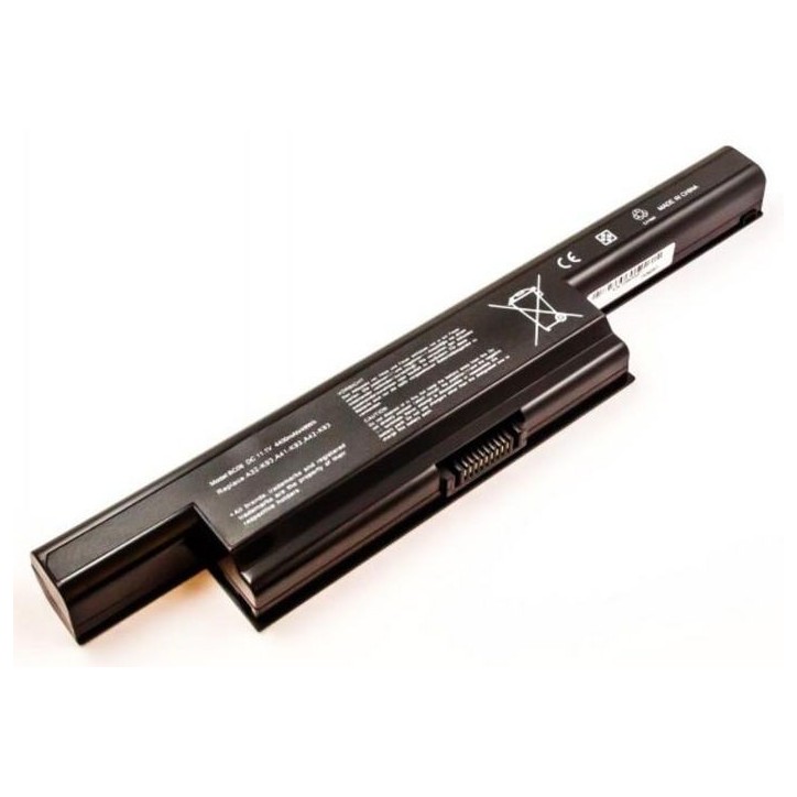 MBI55957 CoreParts Laptop Batteria for Asus 47.52Wh 6 Cell Li-ion 10.8V 4400mAh Black A32-K93 A41-K93 A42-K93 07G016J11875 0B110