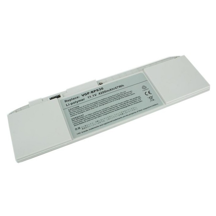 MBI55961 CoreParts Laptop Batteria for Sony 47Wh 6 Cell Li-ion 11.1V 4.2Ah VGP-BPS30 A1887250A