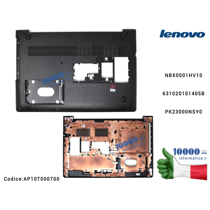 Bottom Case Scocca Inferiore LENOVO IdeaPad 310-15ABR 310-15IAP 310-15IKB 310-15ISK 510-15ISK 510-15IKB Lower Case 35045909 AP10