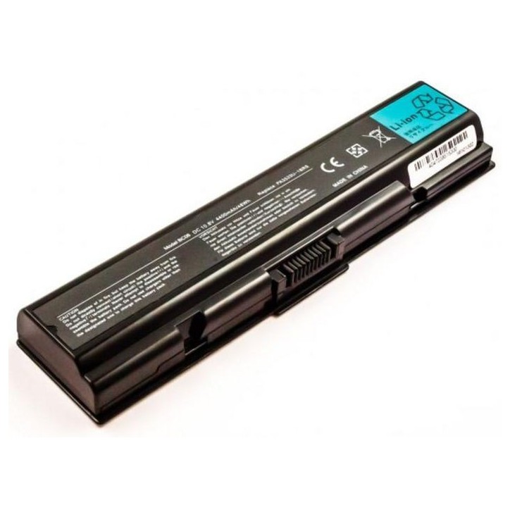 MBI1789 CoreParts Laptop Batteria for Toshiba 47,52Wh 6 Cell Li-ion 10,8V 4400mAh Black V000091200 V000100760 K000046330 K000067 MBI1789 CoreParts Laptop Batteria for Toshiba 47,52Wh 6 Cell Li-ion 10,8V 4400mAh Black V000091200 V000100760 K000046330 K000067