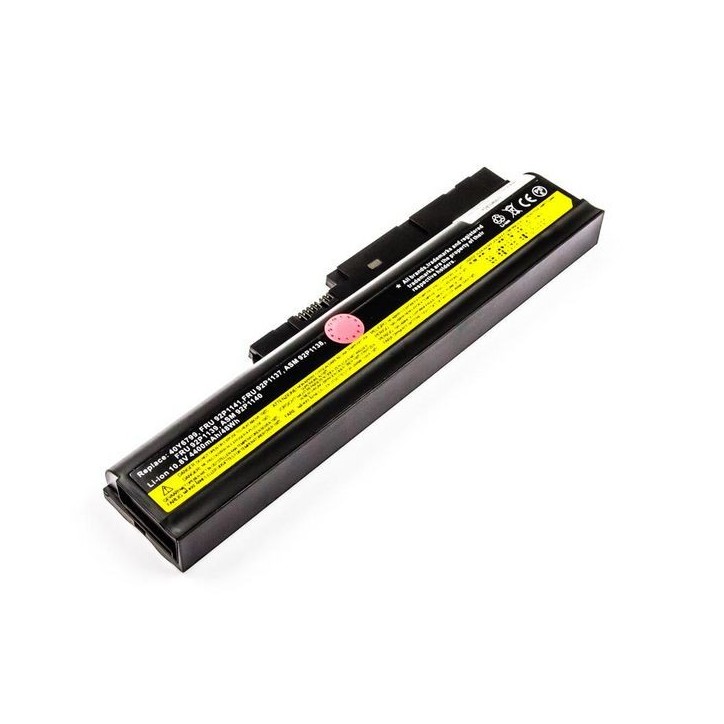 MBI1614 CoreParts Laptop Batteria for Dell/Lenovo 47,52Wh 6 Cell Li-ion 10,8V 4400mAh Black 40Y6799 ASM 92P1138 ASM 92P1140 ASM 
