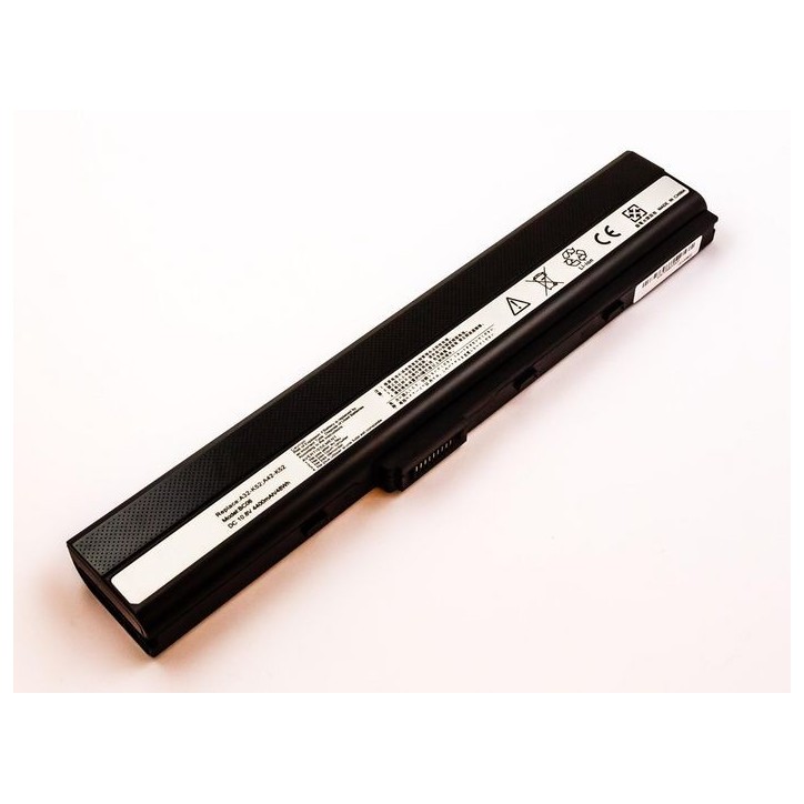 MBI2178 CoreParts Laptop Batteria for Asus 47,52Wh 6 Cell Li-ion 10,8V 4400mAh Black 70-NXM1B2200Z 90-NYX1B1000Y A32-K42 A32-K52