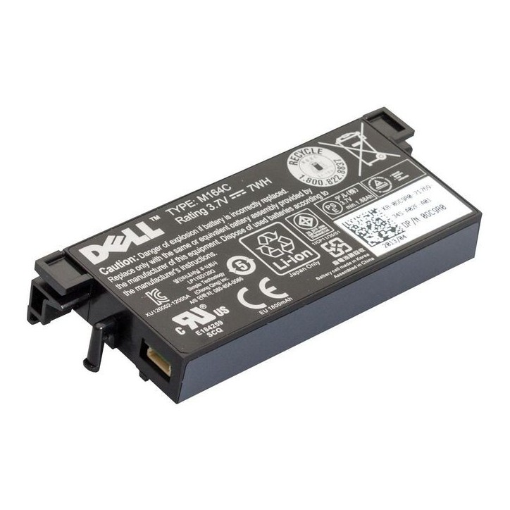 X8483 Dell PERC 5/E and PERC 6/E Batteria 7WHR Lithium Ion KR174 0X8483