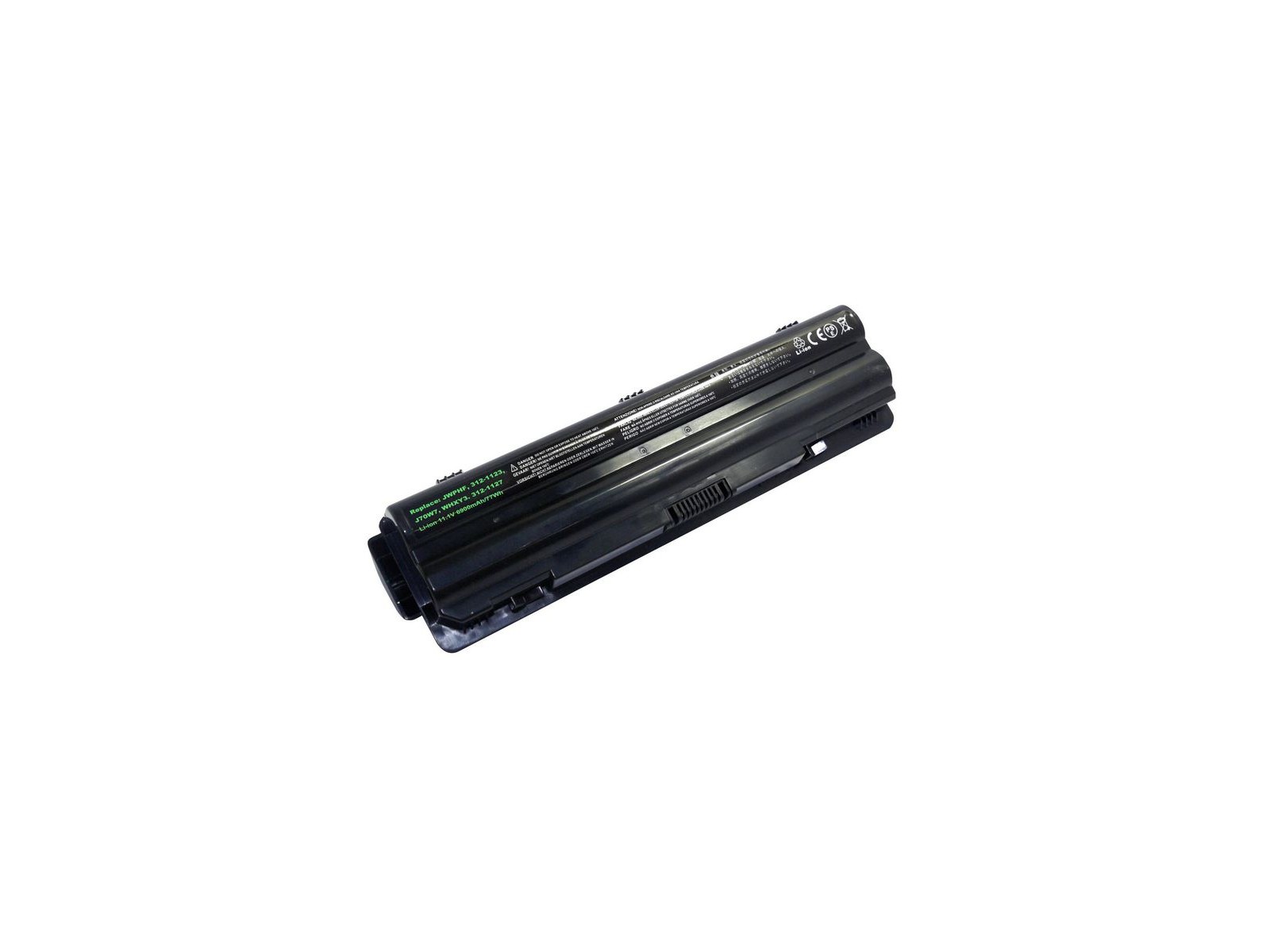 MBI52966 MBI52966 CoreParts Laptop Batteria for Dell 73,26Wh 9 Cell Li-ion 11,1V 6600mAh Black R795X MBI52966 MBI52966 CoreParts Laptop Batteria for Dell 73,26Wh 9 Cell Li-ion 11,1V 6600mAh Black R795X