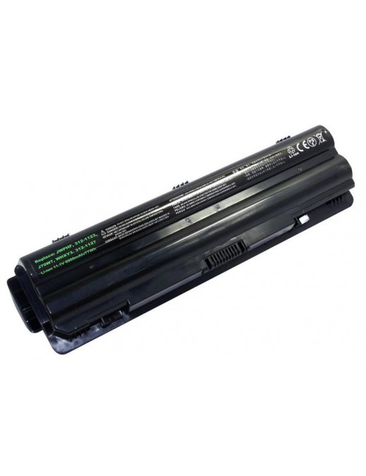 MBI52966 MBI52966 CoreParts Laptop Batteria for Dell 73,26Wh 9 Cell Li-ion 11,1V 6600mAh Black R795X
