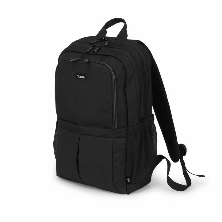 D31429-RPET Dicota Eco Backpack SCALE 13-15.6" 19.5 L 600D recycled PET Black