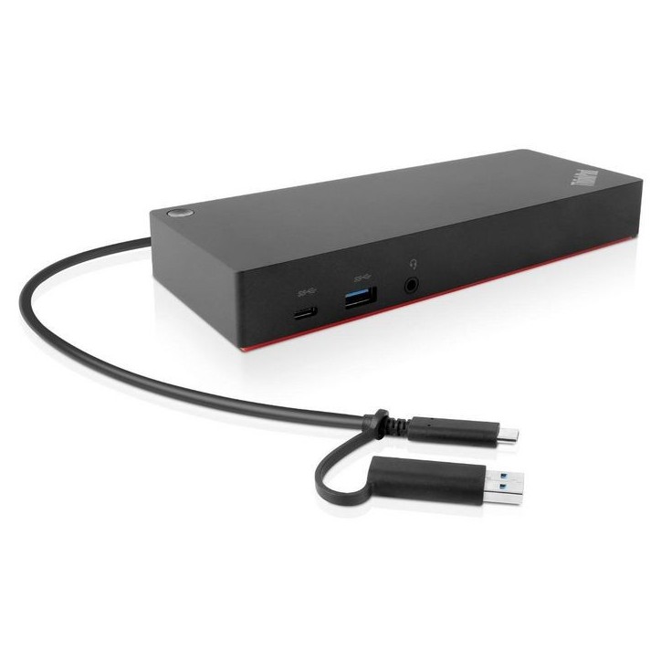 40AF0135EU Lenovo 3x USB 3.1 gen2, 2x USB2.0, Ethernet,2x HDMI, 2x DisplayPort, 475g 828418 N/A