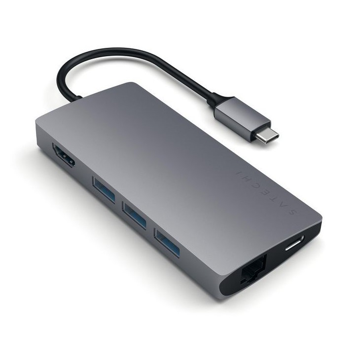 ST-TCMA2M Satechi TYPE-C MULTI-PORT ADAPTER WITH ETHERNET V2