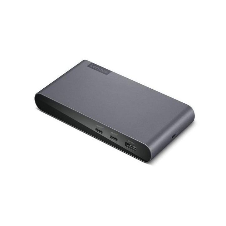 40B30090UK Lenovo USB-C Universal Business Dock Wired 2 x USB 3.2 Gen 2 (3.1 Gen 2) Type-C Grey UK Version
