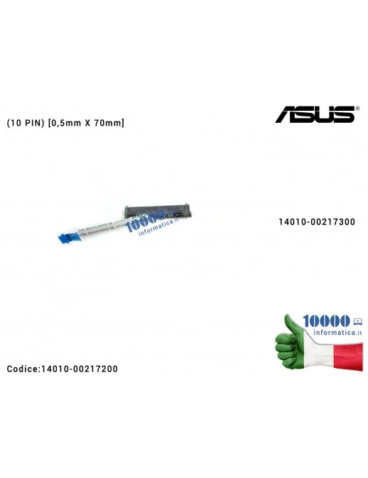 14010-00217200 Cavo Collegamento Hard Disk Connettore HDD FPC ASUS VivoBook F512 X512 F512U X512U X512UF S512J S512JP X512FL ...