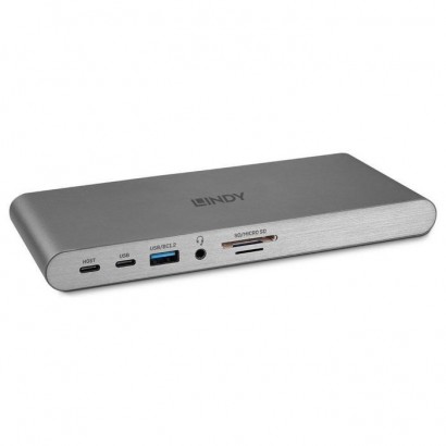 43349 43349 Lindy Dst-Pro 5K Wired Usb 3.2 Gen 1 (3.1 Gen 1) Type-C Silver 1069761 Features DSE