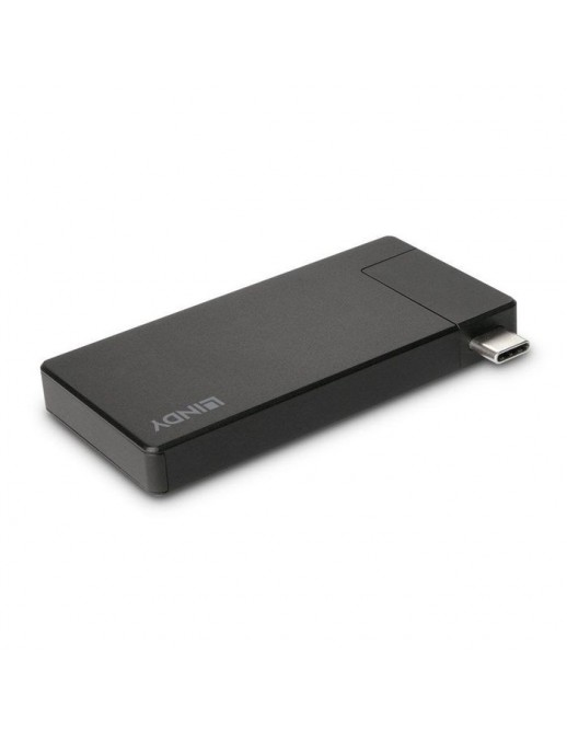 43336 43336 Lindy Dst-Micro Wired Usb 3.2 Gen 1 (3.1 Gen 1) Type-C Black 1069759