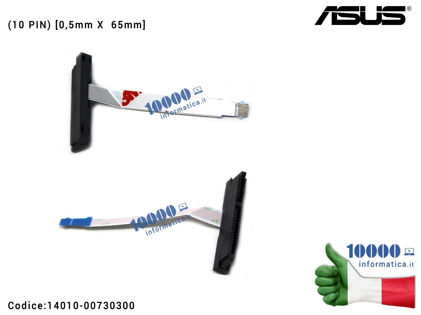 14010-00730300 Cavo HDD Connettore Hard Disk SATA ASUS X571 X571GT X571GD - 14010-00730300 Cavo Collegamento Hard Disk Connet... 14010-00730300 Cavo HDD Connettore Hard Disk SATA ASUS X571 X571GT X571GD - 14010-00730300 Cavo Collegamento Hard Disk Connet...