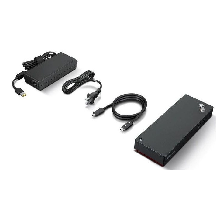 40B10135UK Lenovo Universal Thunderbolt 4 Smart Dock - Wired - Thunderbolt 4 - 3.5 mm - Black - 40 Gbit/s - 60 Hz