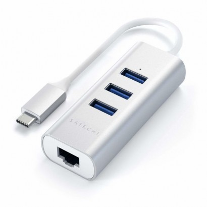 ST-TC2N1USB31AS ST-TC2N1USB31AS Satechi Interface Hub Usb 3.2 Gen 1 (3.1 Gen 1) Type-C 5000 Mbit/S Silver Features DSE