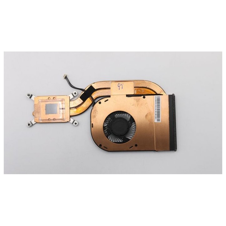 00UR984 Lenovo Thermal heatsink with fan for CPU cooling designed for Lenovo ThinkPad X1 Carbon 5th Gen laptops. FRU00UR984