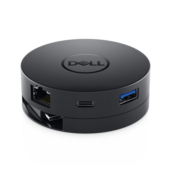 VG774 Dell USB-C Mobile Adapter HDMI/ VGA/ DisplayPort/ RJ-45 Black 0VG774