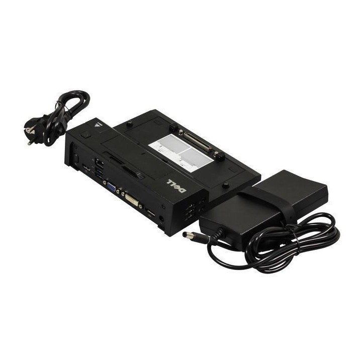 452-11422 Dell Port Replicator: EURO2 Simple E-Port II with USB 3.0 130W Alimentatore AC Adapter without stand 2WRFN 0452-11422