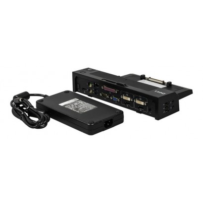 452-11512 452-11512 Dell Port Replicator: UK/Irish Advanced E-Port II with USB 3.0 240W Alimentatore AC Adapter without stand...