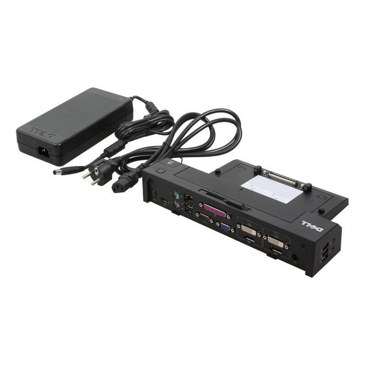 XX67W Dell Port Replicator: UK/Irish Advanced E-Port II with USB 3.0 240W Alimentatore AC Adapter without stand 0XX67W