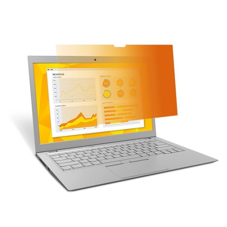 7100207030 3M 3M Gold Privacy Filter for 12.5" Laptop with COMPLY Attachment System (GF125W9B)