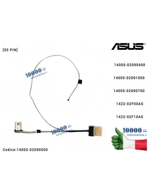 14005-02090500 Cavo Flat LCD ASUS VivoBook Max [30 PIN] X540 X540N X540U X541U X541UA R541U R541 X541 X541SC P541UA 14005-020...