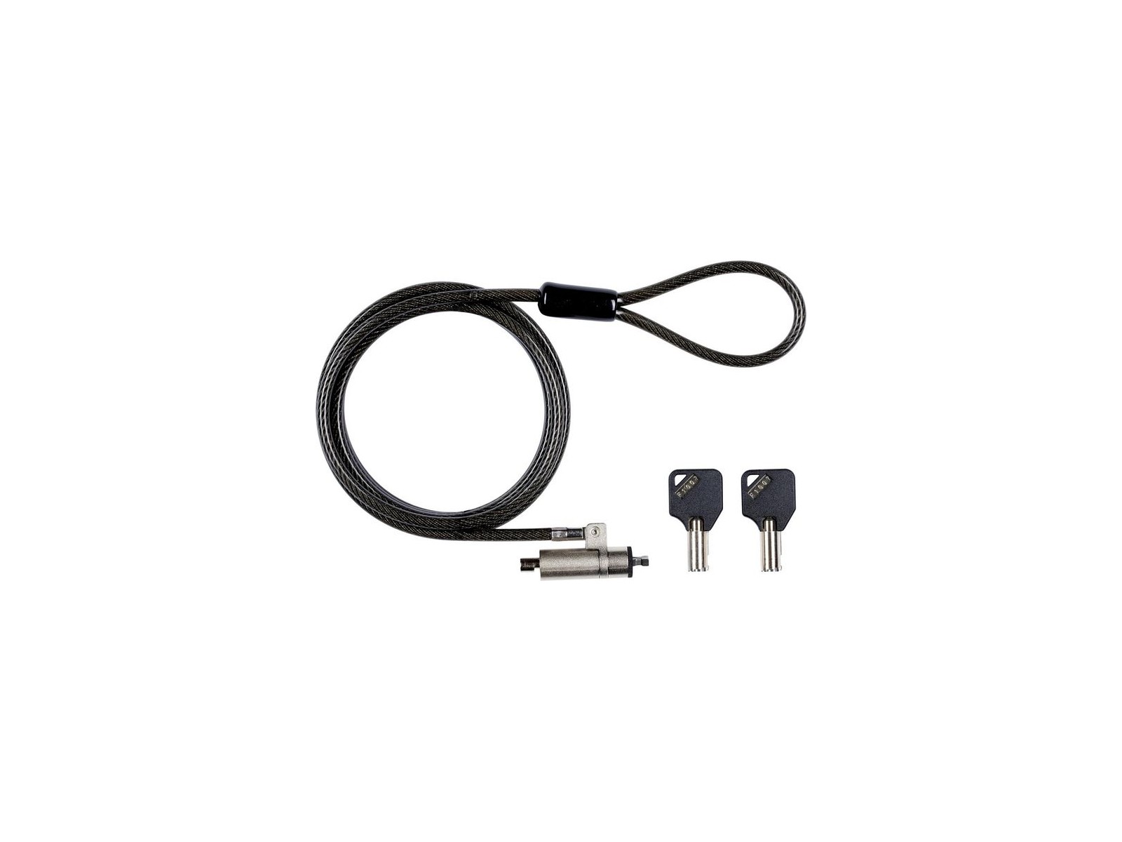 GLB220301 GLB220301 eSTUFF Security lock with keys for Wedge Slot (Gearlab box) WDG08 Wirelock Wire lock