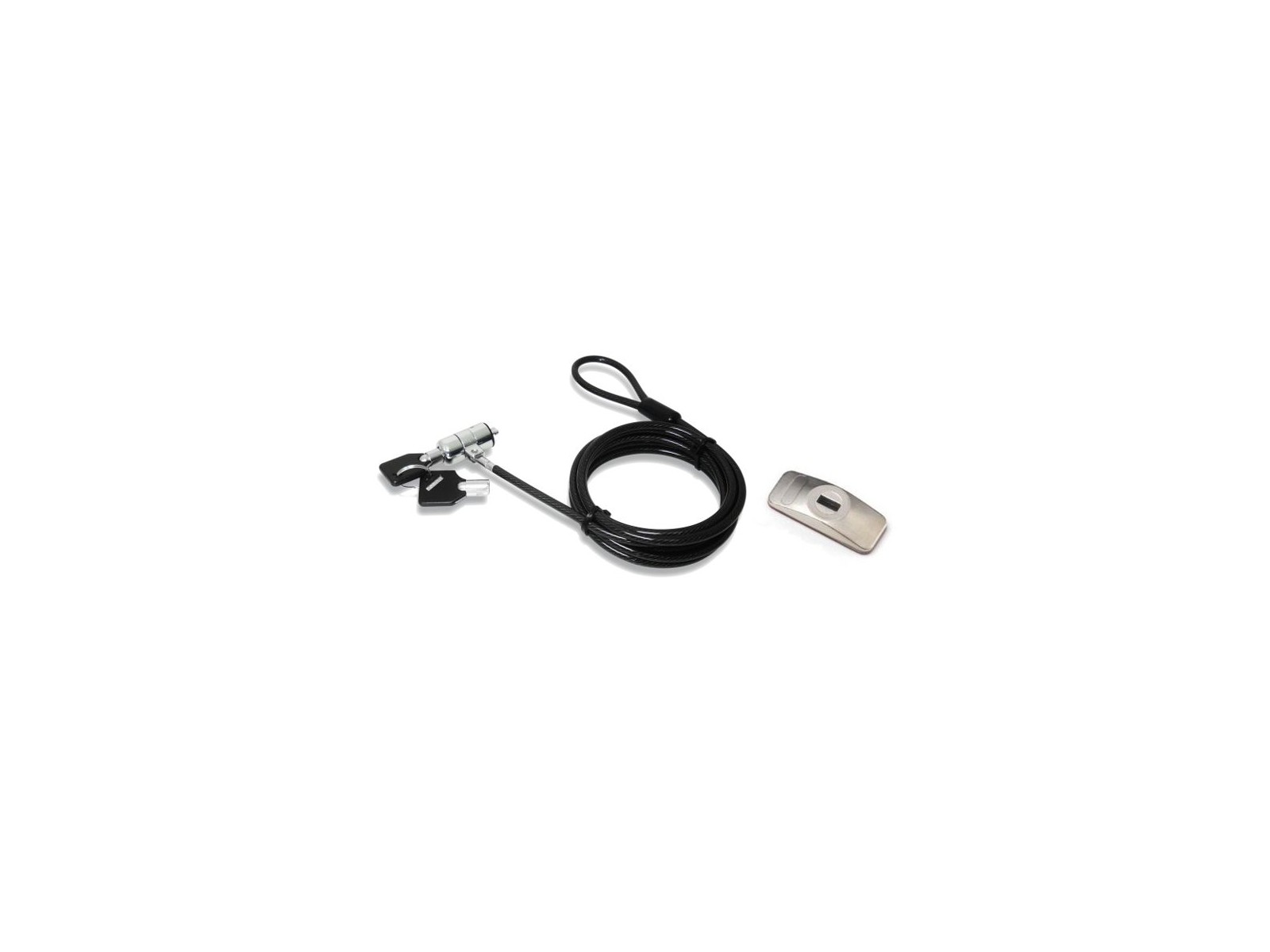 GLB220108 GLB220108 eSTUFF Super Adhesive Plate Tablet/Computer locking kit with Security lock with keys for K-Slot (Gearlab ...