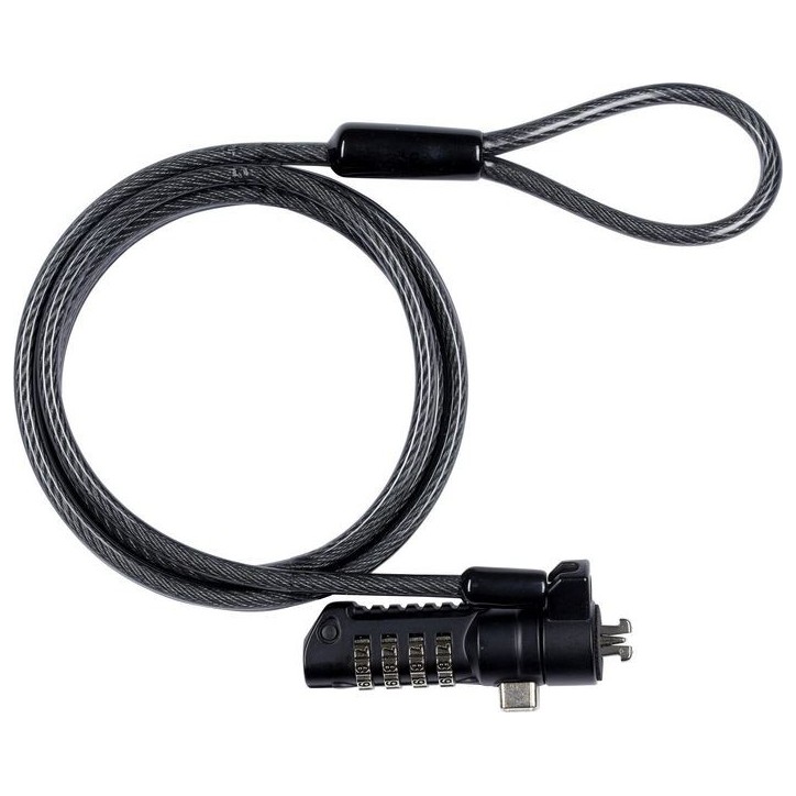 GLB220102 eSTUFF Security lock with 4-wheel combination for K-Slot (Gearlab box) 64020 73P2582 H4D73AA Wirelock Wire lock