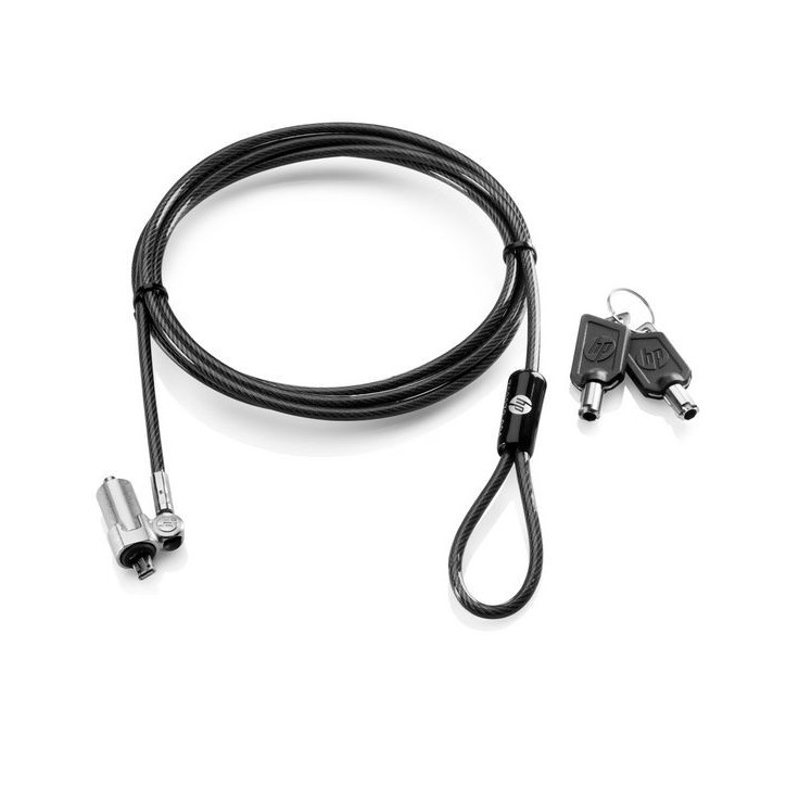 H4D73AA HP HP Ultraslim Keyed Cable Lock H4D73A 703372-001 T1A62AA