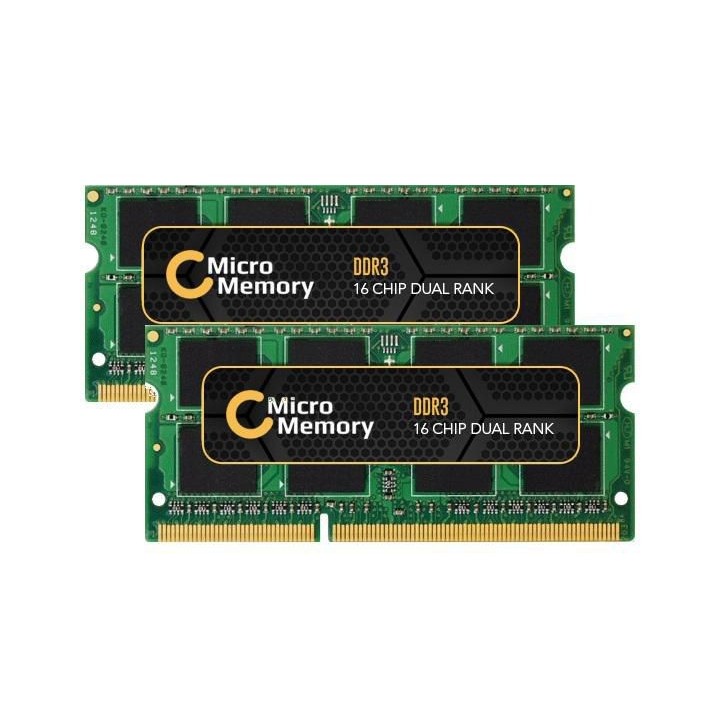MMKN059-16GB CoreParts 16GB Memory Module 1333Mhz DDR3 Major SO-DIMM KIT 2x 8GB KVR13S9K2/16