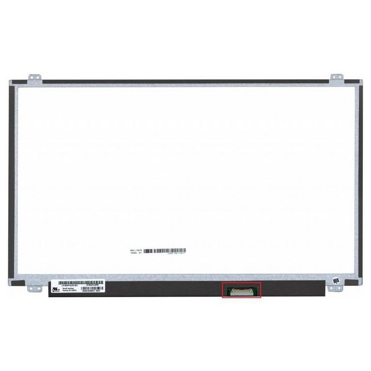 MSC156F30-091M CoreParts 15,6" LCD FHD Matte 1920x1080 Original Panel 359.5x223.8x3.2mm 30pins Bottom Right Connector Top Bottom