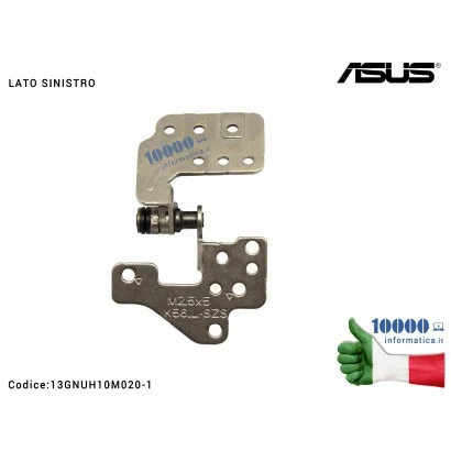 13GNUH10M020-1 Cerniera Hinge [SX] ASUS K56 K56CA K56CB K56CM S56C S56CA S56CM A56 A56C S550C R505C [LATO SINISTRO] 13GNUH10M...