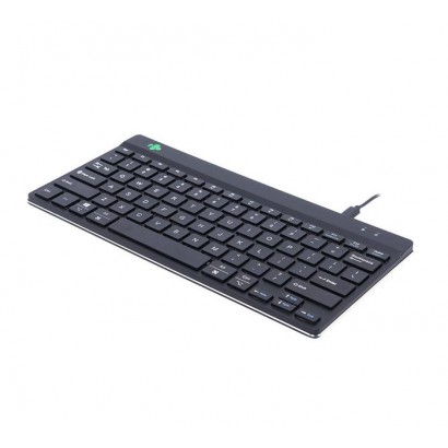 RGOCOITWDBL R-Go Tools Compact Break ergonomic keyboard QWERTY (IT), wired, black