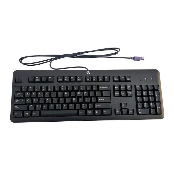 803180-061 HP KB-1156 Windows Black PS2 Tastiera Keyboard 803180-061 HP KB-1156 Windows Black PS2 Tastiera Keyboard