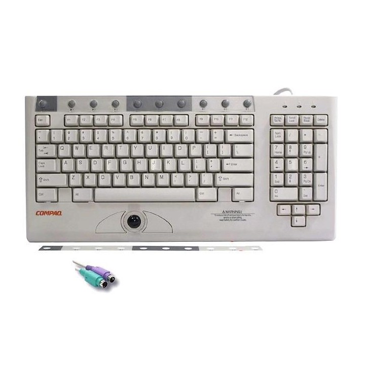 164989-061 Hewlett Packard Enterprise SPS-KYBD,W/TRACKBALL,RAQ-IT