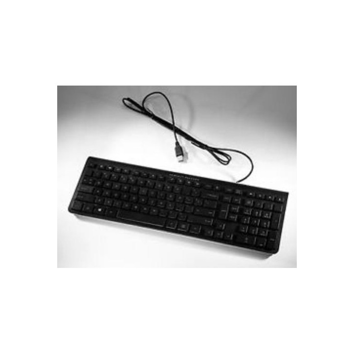 704222-061 HP Tastiera Keyboard (Italy) Black USB